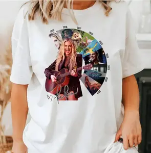 Kelsea Ballerini The Eras Tour T-Shirt, 2015-2023 Milestone Graphic Tee, Vintage Music Journey Design, Country Singer Apparel, Menswear Womenswear