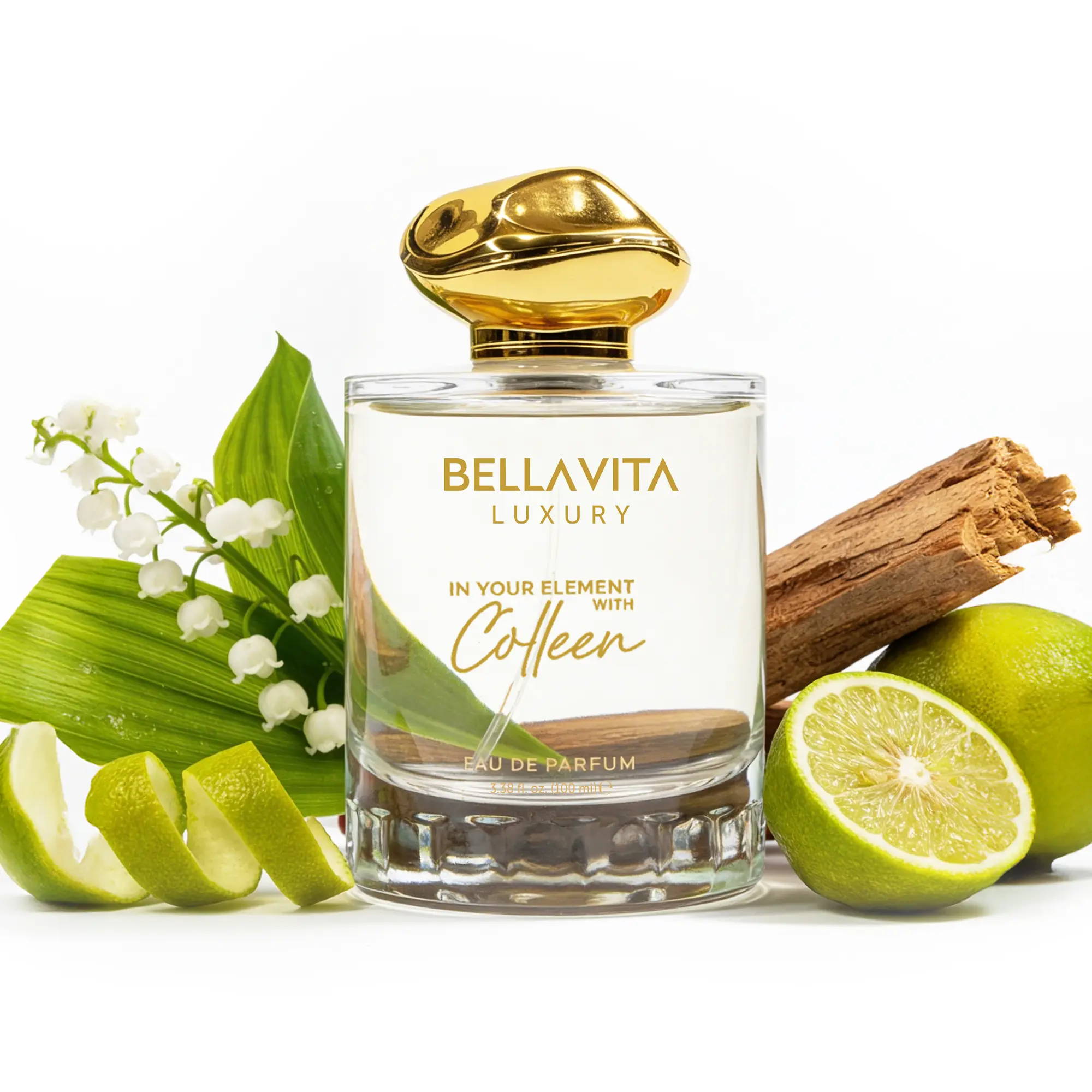 BellaVita Luxury Colleen Perfume - Eau de Parfum 100ml - In Your Element with Colleen Highly Fragrant Daily Summer Fragrance BellaVita Luxury Colleen Perfume - Eau de Parfum 100ml - In Your Element with Colleen Highly Fragrant Daily Summer Fragrance