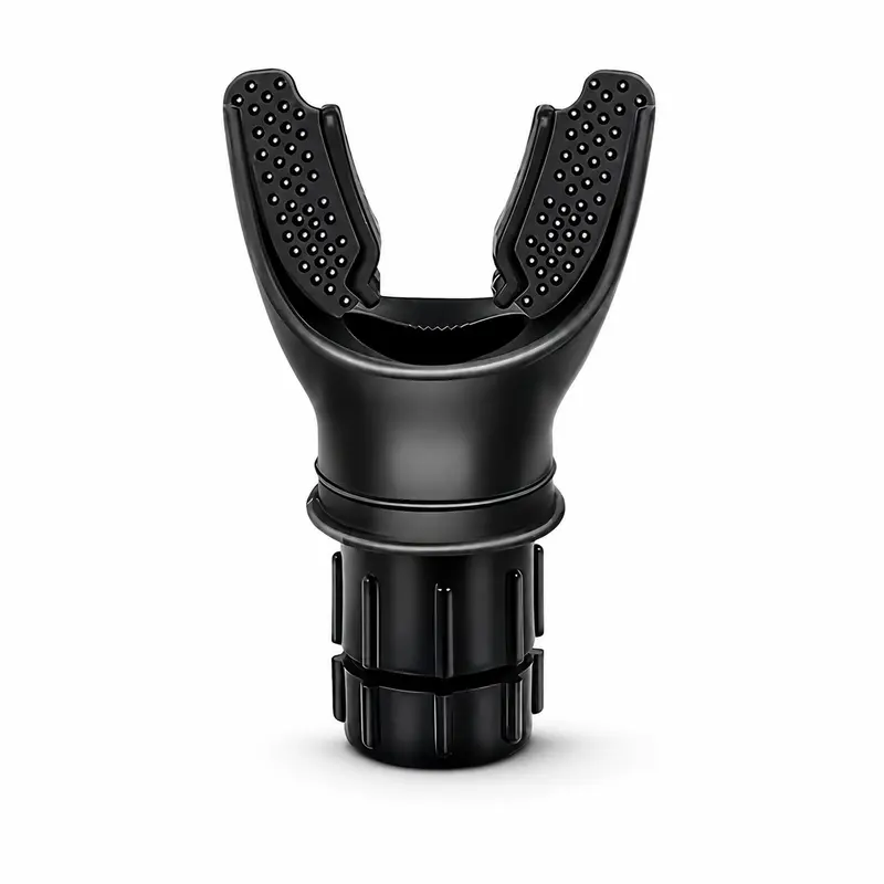 2026 New Adjustable Resistance Breathing Training Mouthpiece, Portable Airflow Trainer with Textured Bite Pads, Rotary Control Dial, Compact Accessory for Runners, Athletes, Ideal Gift for Active Adults (Gymnastics, Martial Arts, Postpartum Recovery Use),
