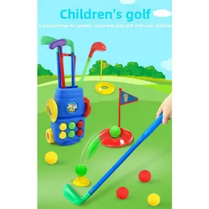Golf Push Iron Practice Set, Indoor Outdoor Sports Toy, Parent-Child Interaction, Beginner Golf Gift, Training Tool