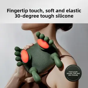 Master Hand Massager N8 Shoulder Neck Massager Cervical Head Massager Anti-Hand Soreness Kneading Acupressure Rechargeable Massager