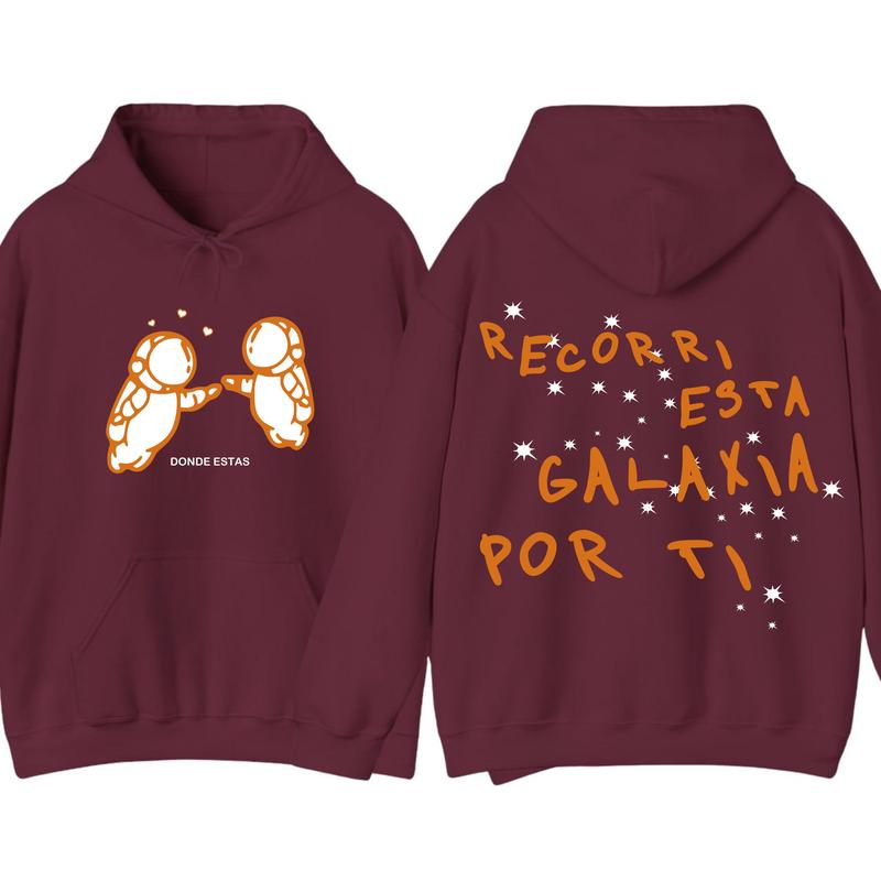 Ivan Cornejo Donde Estás T-Shirt, Hoodie & Sweatshirt, Mirada 2024 Tour Merch, Astronaut Graphic Top for Fans, Unisex Concert Outfit