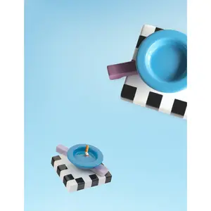 Squash Ashtray in Light Blue