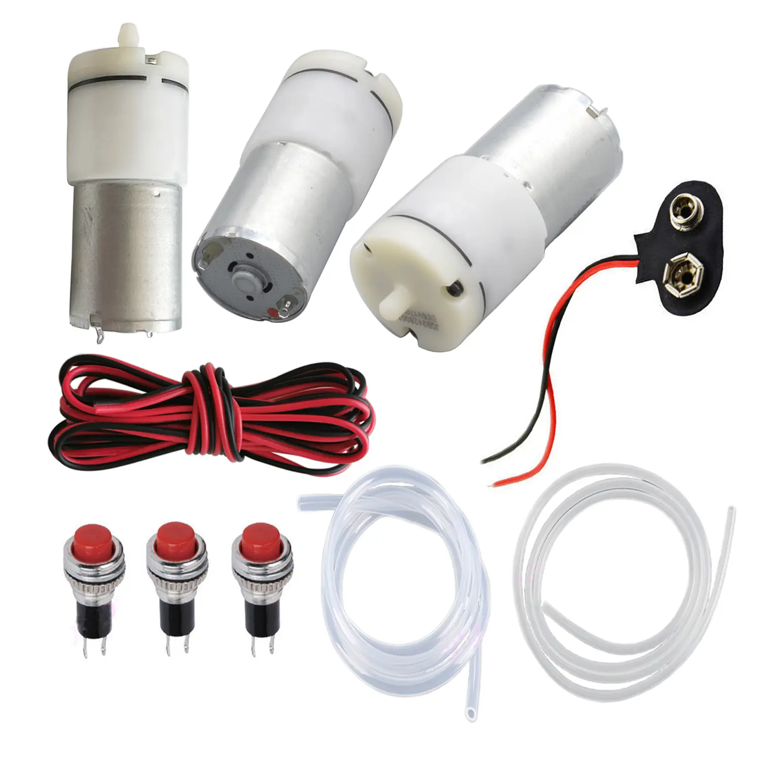 DC 6V 9V Mini 370 Air Pump Motor Kits for Homemade Machine Fountain Drink
