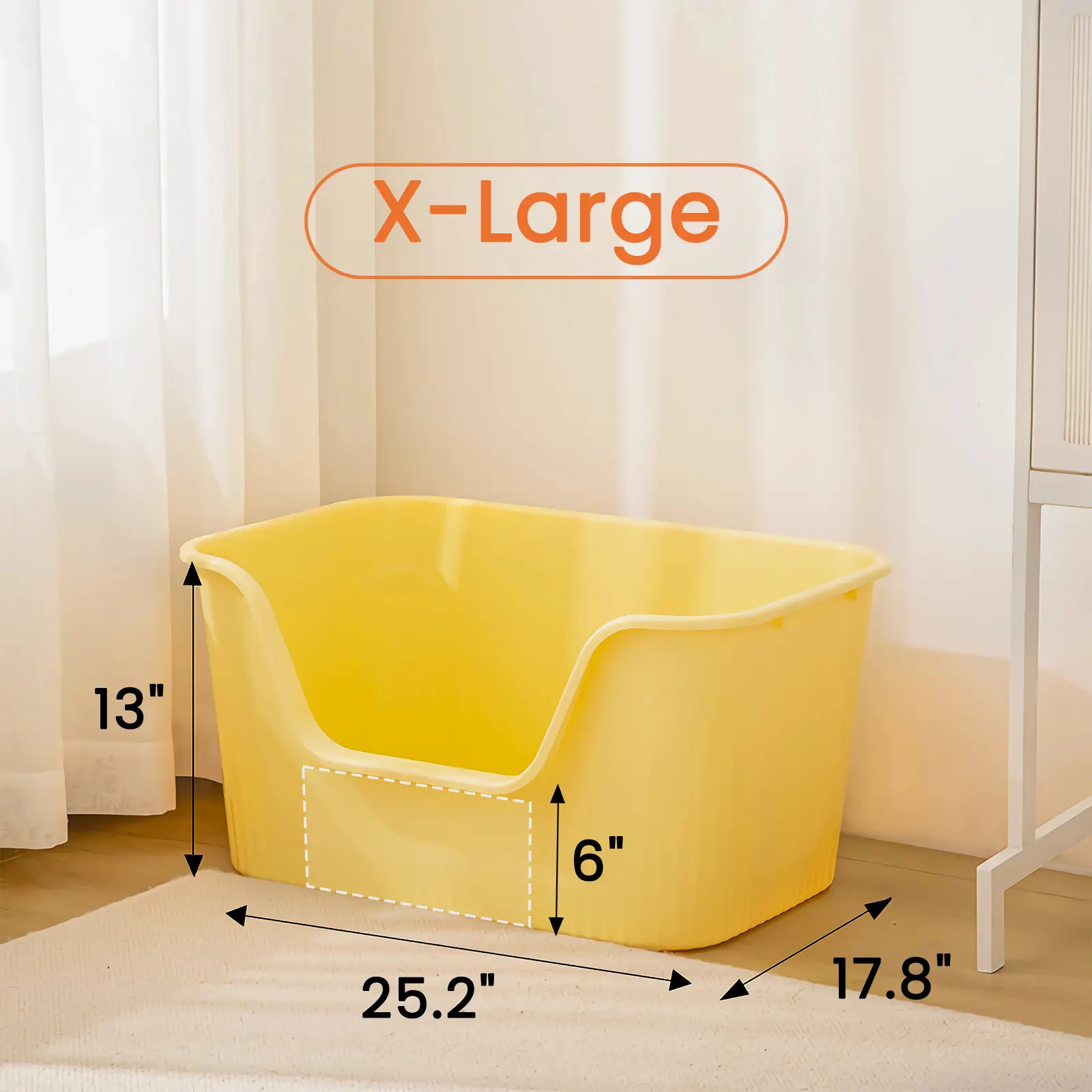 Yellow, XL, Single Pack