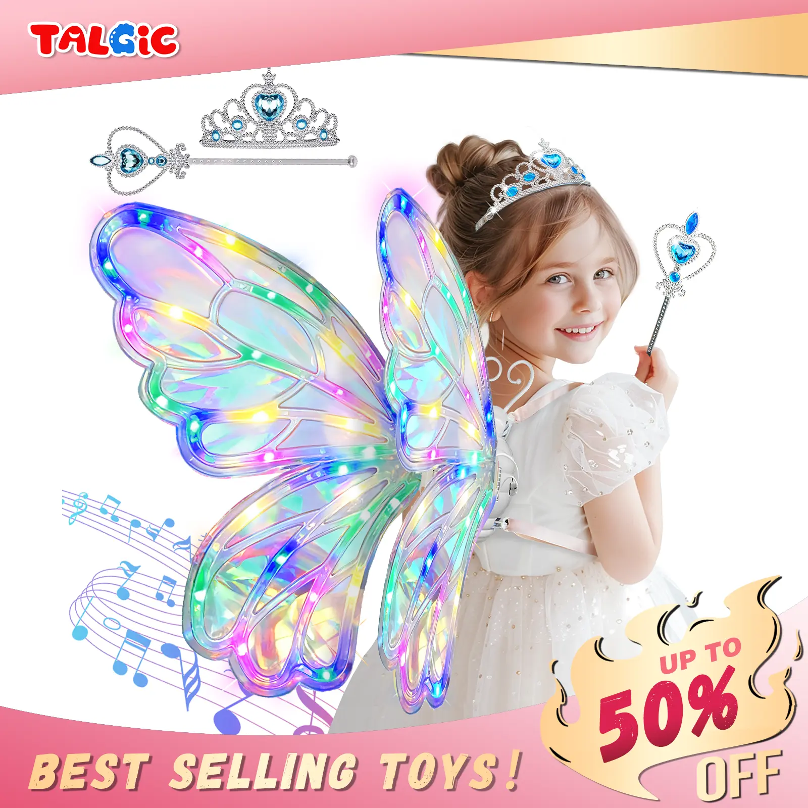 Halloween Gift butterfly wings decorations accessories for girls and boys Halloween Gift butterfly wings decorations accessories for girls and boys