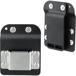 Drill Holder Belt Clip for Tool, Tape Measure Holder for Belt, Quick Grab or Hang Eletric Drill Clip  Belt, Fits Up to 2" Tool (Industrial Design)
