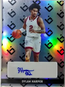 Dylan Harper Autograph 2025 Leaf #BILA-DH1 Signed Basketball Card 332/597