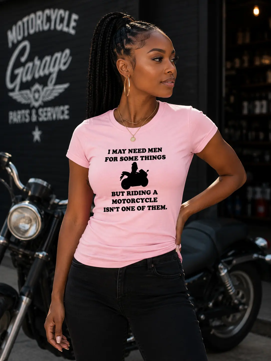 I May Need Men For One Thing Regular & Fitted T-Shirt