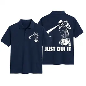 Funny Tiger Woods Mugshot Just Dui Style Polo Shirt, Golf Shirt, Unisex Golfing Gift Shirt for Men and Women