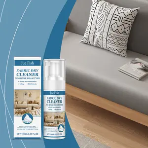 Fabric Sofa Cleaner for Living Room, Universal Couch Cushion Pillow Cleaning Agent, Home Stain Removal Solution, Hypoallergenic Cleaner