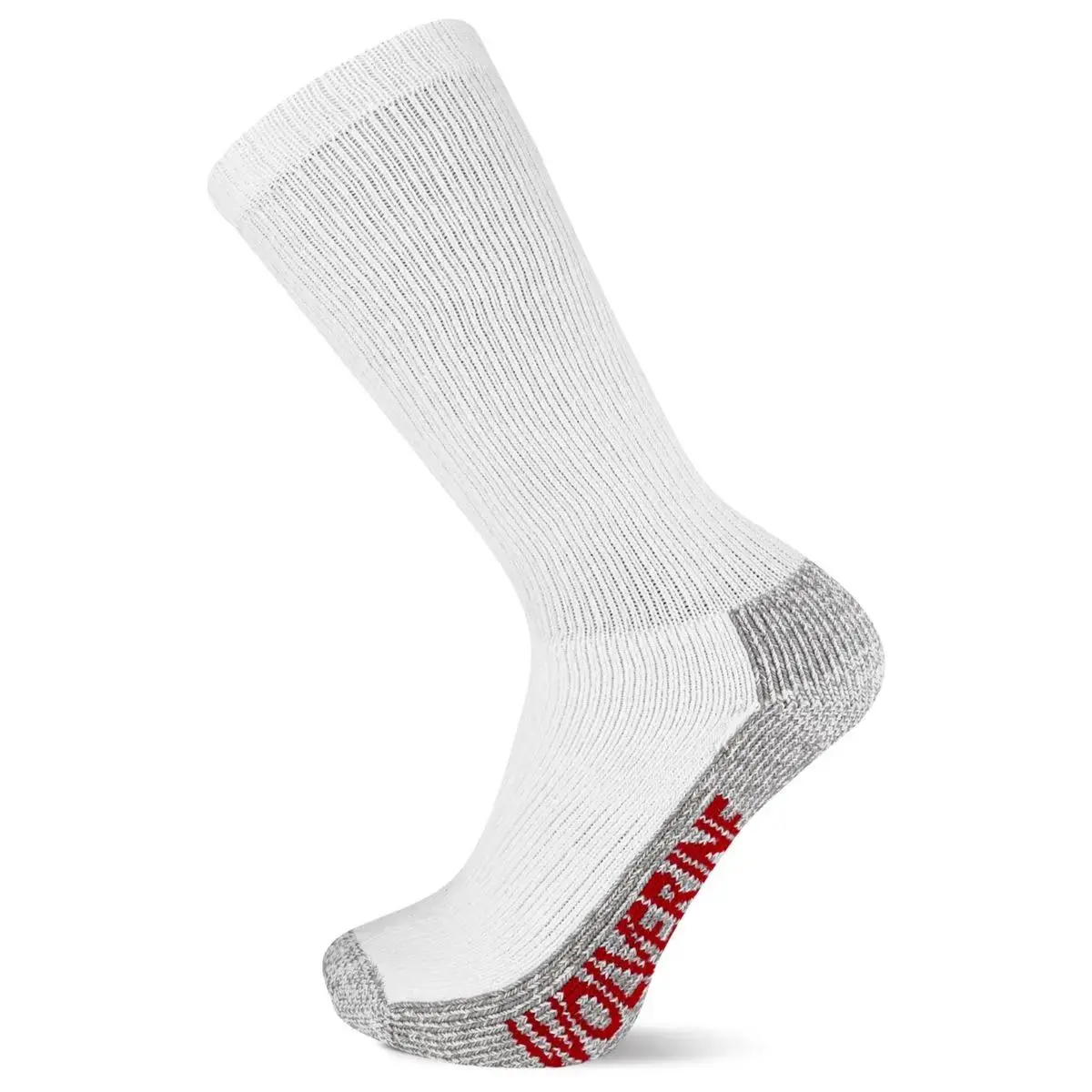 Wolverine Unisex 2-PK Steel-Toe Cotton Over-the-Calf Sock