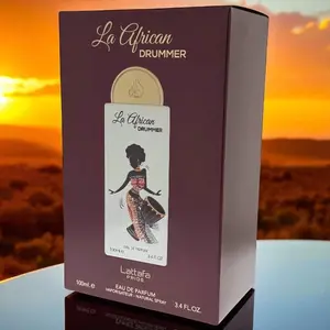 La African Drummer Perfume & Cologne Eau de Parfum 100ml Natural Spray for Authentic Fragrance Experience Regular Edition