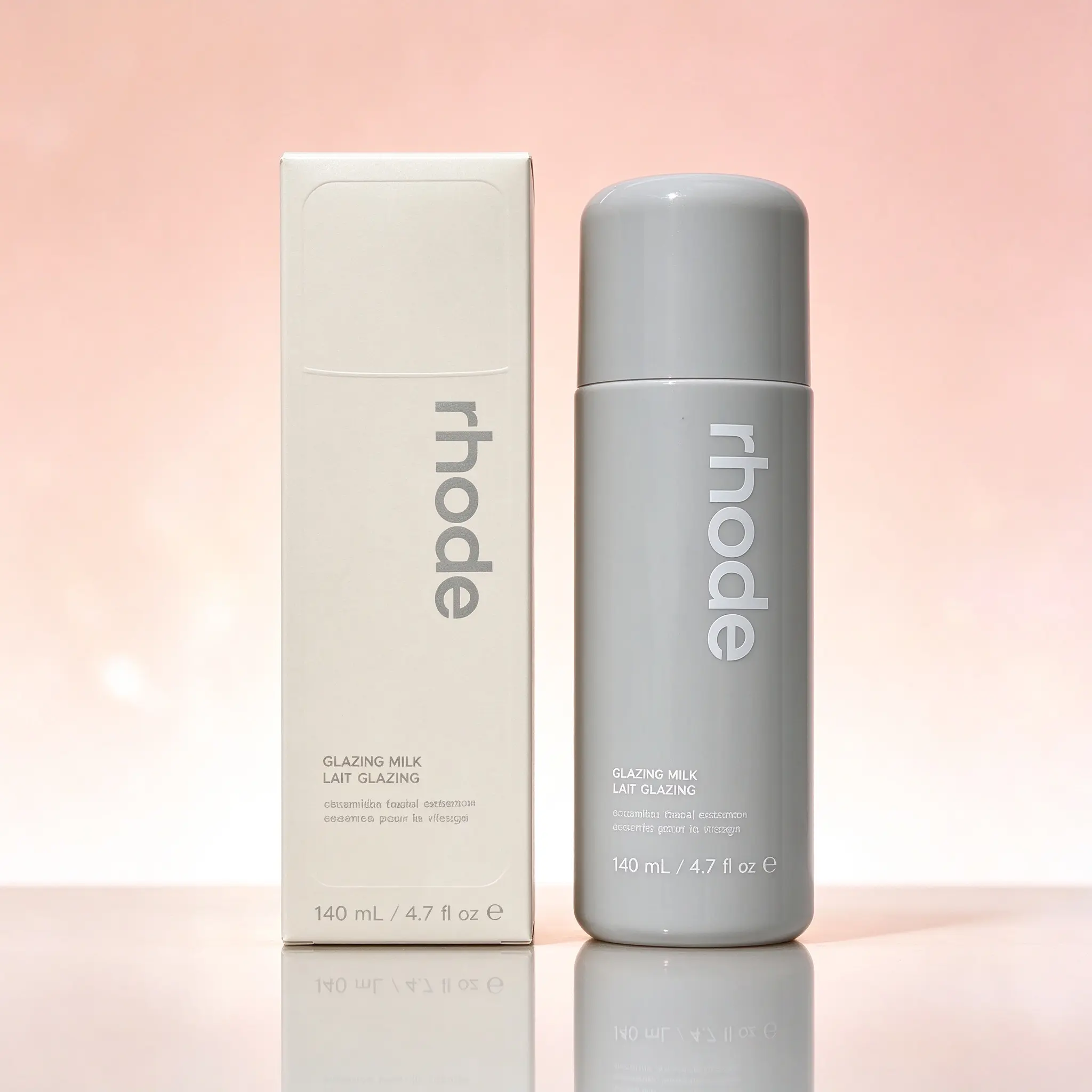 rhode Ceramide Glazing Milk 4.7oz, Barrier-Strengthening Hydrating Facial Essence, Lightweight Daily Skin Treatment, Long-Lasting Deep Hydration, Silky Smooth Glass Skin Finish