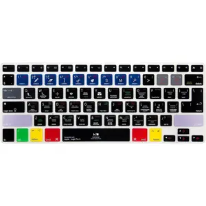Logic Pro X Functional Shortcuts Hotkey Silicone Keyboard Cover Skin for MacBook Air 13,for MacBook Pro13/15/17(with or w/Out Retina Display,2015 or Older Version),for iMac Older,USA and EuropeanGift