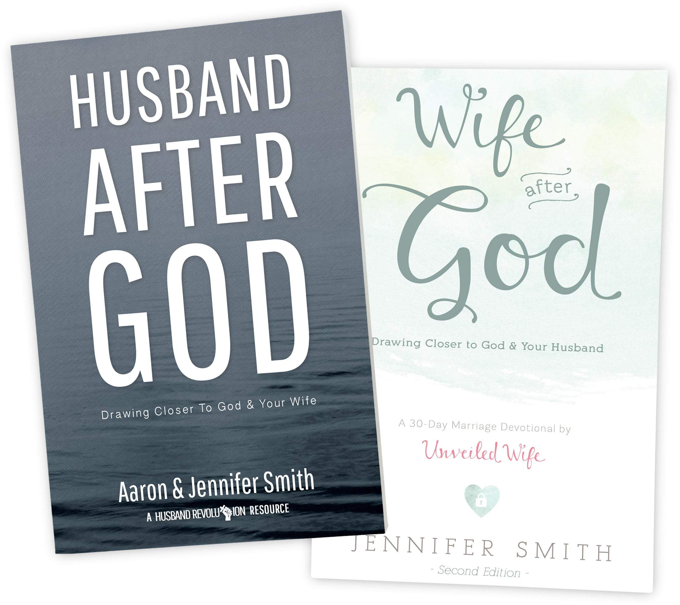 Husband After God And Wife After God Devotional 2 Bible Study Book Bundle - Marriage Christian Books - Marriage Tips C