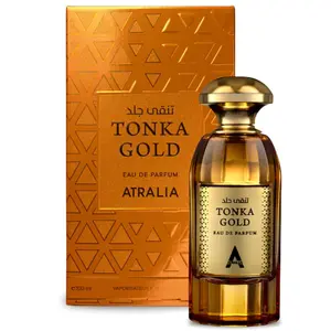 Atralia Tonka Gold Eau De Parfum Unisex 100ML 3.4oz | Warm Spice Vanilla Fragrance for Men & Women