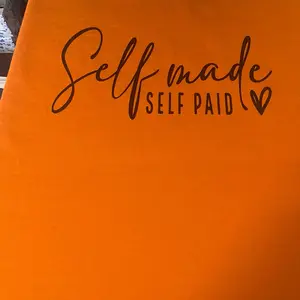 Self Made screen print unisex t-shirt