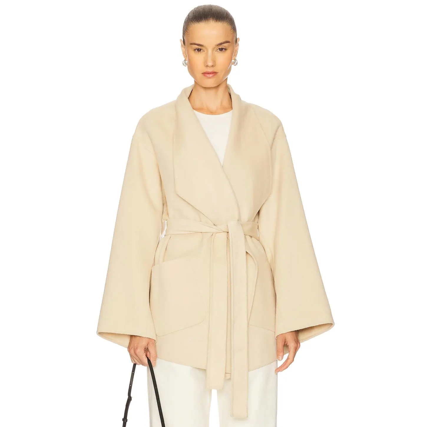 LAMARQUE Mekia Cardigan in Beige