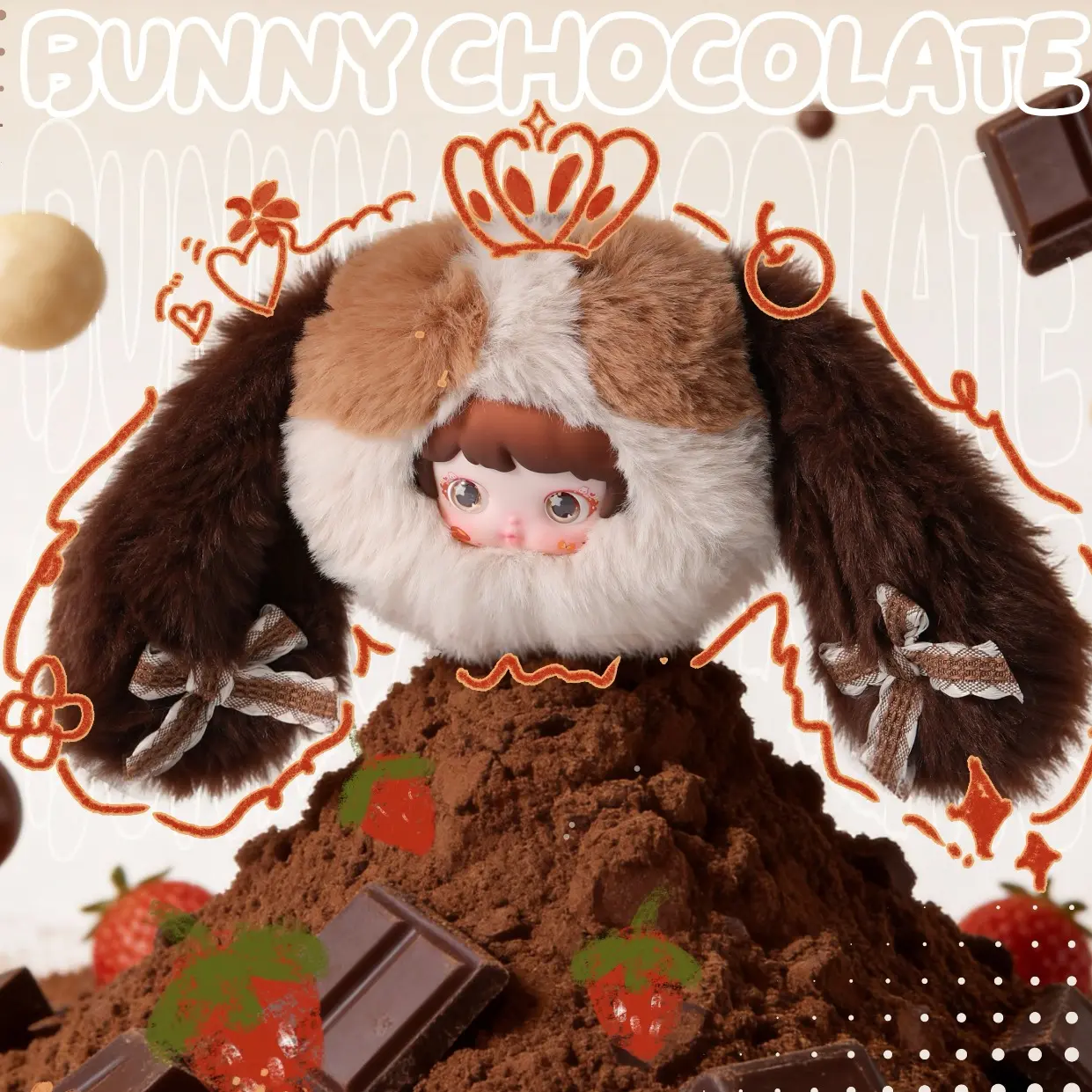【Buy 2,Get 1 free-1pcs no box option】Micoco Sweet Dream Sugar Town Blind Box | Lovely Rabbit