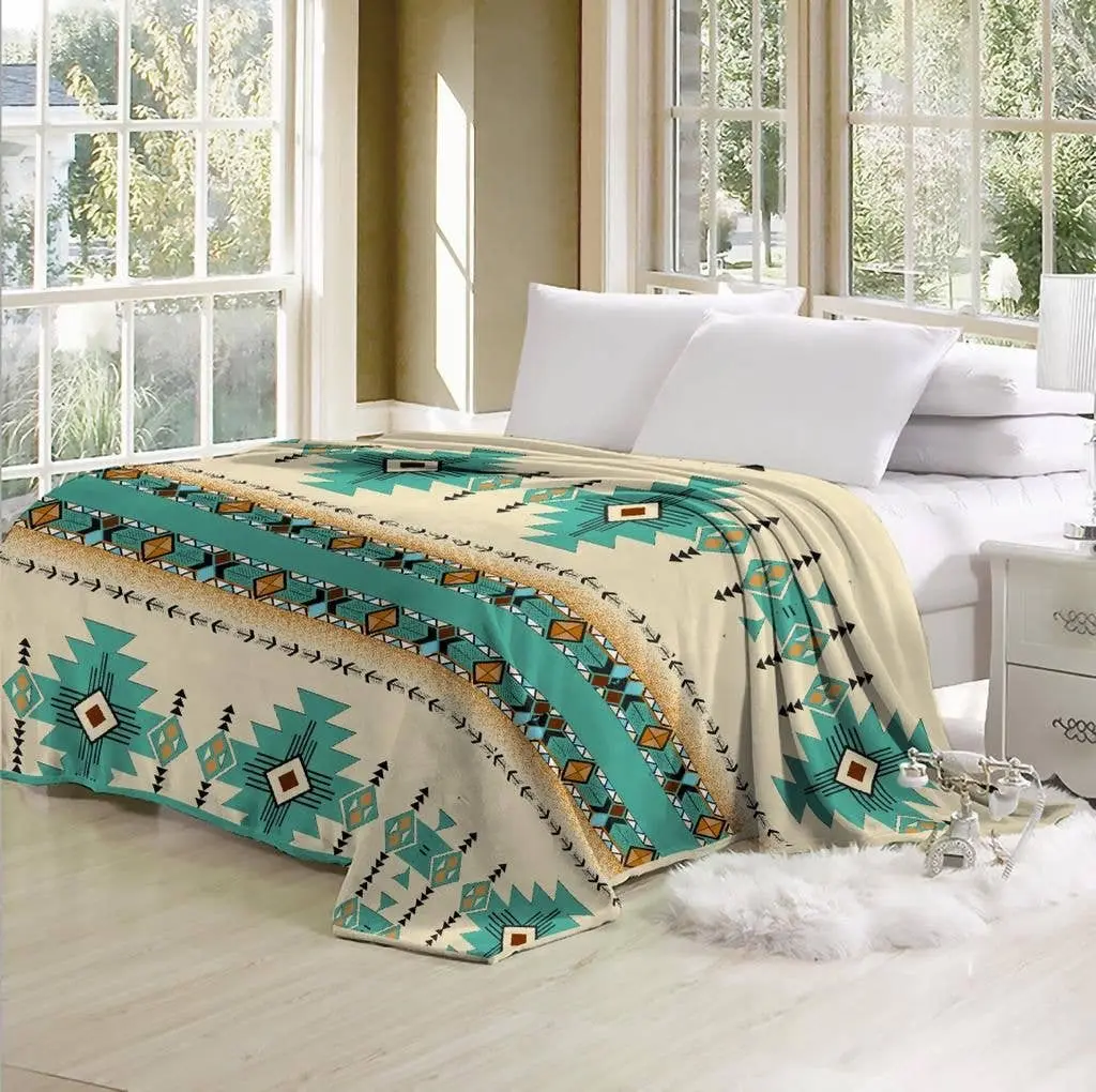 Western Linens - King Size Navajo Throw Blanket