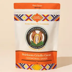 Ceremonial Cacao from Chiapas Mexico – Heirloom Criollo Raw Cacao Beans & Chunks for Cacao Ceremony, Cacao Drink & Drinking Chocolate