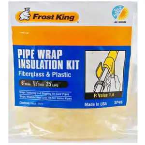 Thermwell SP46 Fiberglass Pipe Insulation Kit - 25 ft.