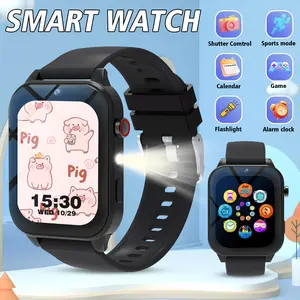 Kids Smart Watch with Camera, Photo Album, 18 Games, Calculator, Calendar, LED Light, Perfect Holiday Gift for Children