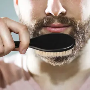 Premium Boar Bristle Beard Grooming Brush