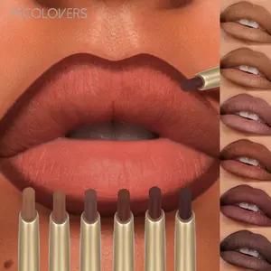 1pc Waterproof Matte Lip Liner & Gloss-like Effect Pencil Long-Lasting Non-Staining Moisturizing Hydrate Lip Makeup