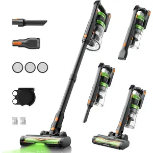 Cordless Vacuum Cleaner, 650W 55KPA 70Mins Vacuum Cleaners for , Stick Vacuum with , Anti- Brush, Anti-  Vacumm for //Carpets/Floors