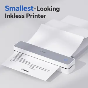 Portable Wireless Thermal Printer for US Letter & A4 Paper, Inkless Printing, Compatible with iOS, Android & Laptops – Ideal for Home, Office, Travel & Truck Drivers