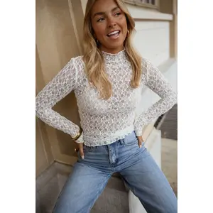 White Francine Blouse