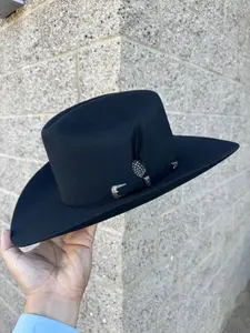 100x Guadalajara Hat Black Felt Cowboy Hat
