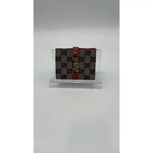 Pre-owned Leather Luxury Bags & Accessories Gucci GG Marmont Vintage Jackie Wallet, Red Date Code: 03528882129X
