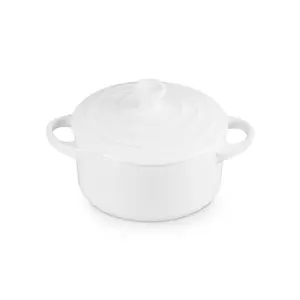 Le Creuset 24oz Round Mini Cocotte | White
