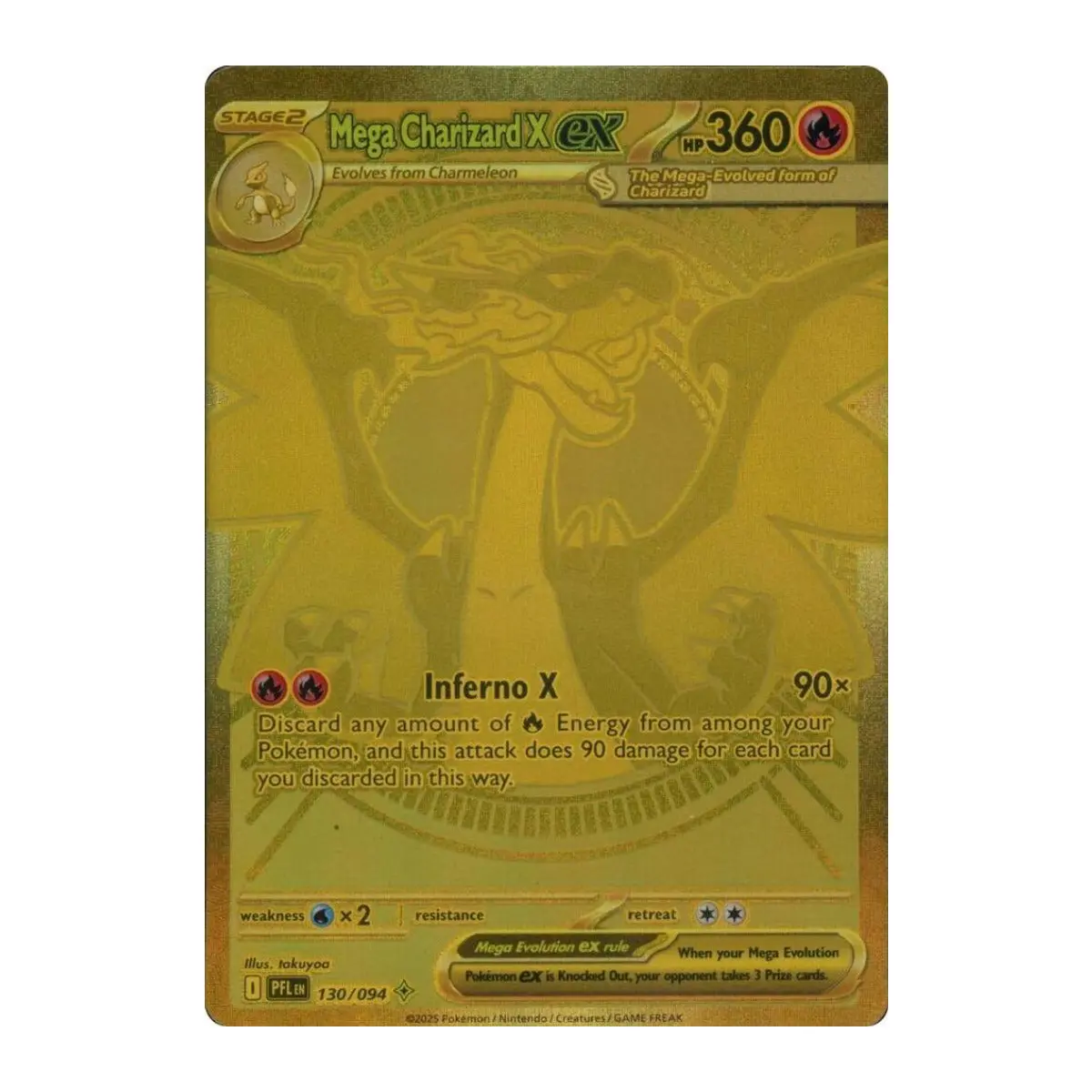 Mega Charizard X ex – 130/094