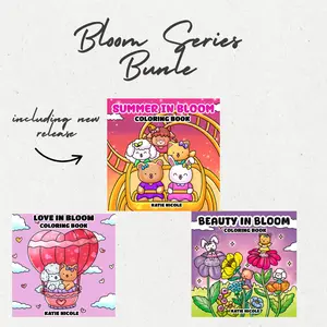 Bloom Series Bundle Coloring books