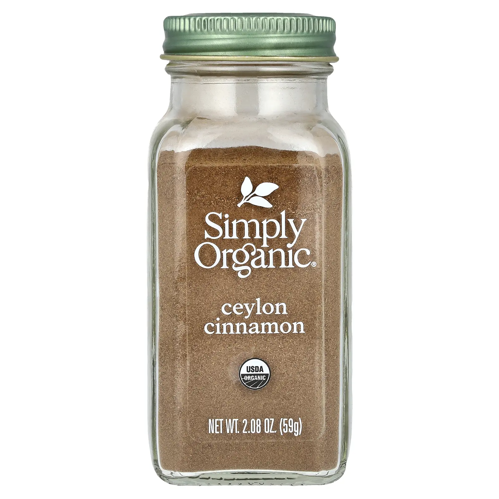 Simply Organic Ceylon Cinnamon, 2.08 oz (59 g) Simply Organic Ceylon Cinnamon, 2.08 oz (59 g)