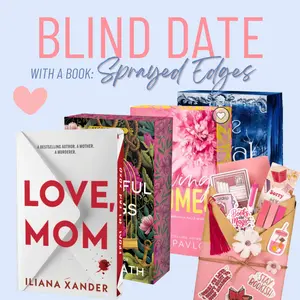 Blind Date with a Sprayed Edge Book - Includes Paperback, Stickers, Highlighter, Pen, Bookmarks & More for Book Lovers Sticky Note Sticky Note