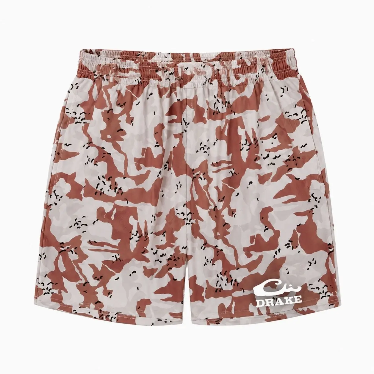 Drake Men's Desert Camo Hunting Shorts – Quick Dry Outdoor Performance Shorts