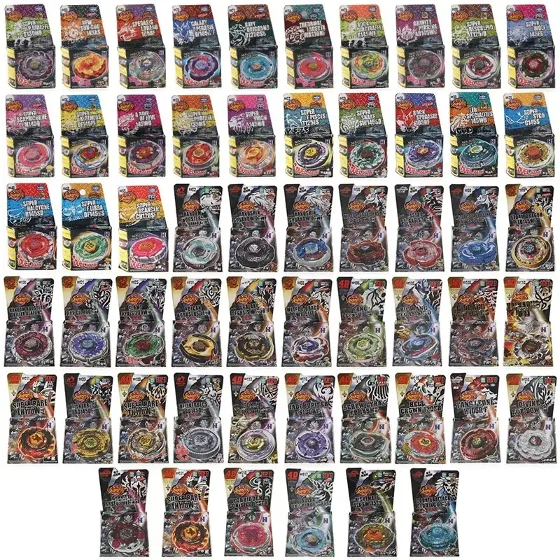 BB28 to BB114 Styles 4D Metal Fusion Spinning Top Battling Game Gift Toys