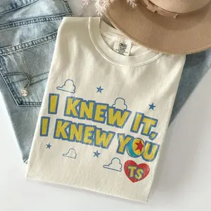 Vintage I Knew It I Knew You Shirt, TS and Toy Story 5 Friendship Shirt, Woody Buzz Lightyear Tee, Disneyland Toy Story Family Matching Tee KGQ