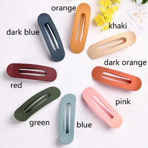 Solid Color Hair Claw, Large Acrylic Minimalist Clip, Unisex Basics Hair Accessories, Birthday Gift,Valentine's Day