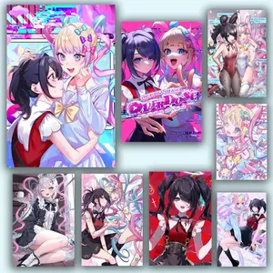 Anmie Needy Girl O-Overdose Game Painting Calligraphy Gift with prints Home bedroom living room decoration promotion and display suitable for bedroom bar parlor home decor gift fade-Resistant, Non-sticky, vibrant Wall print poster