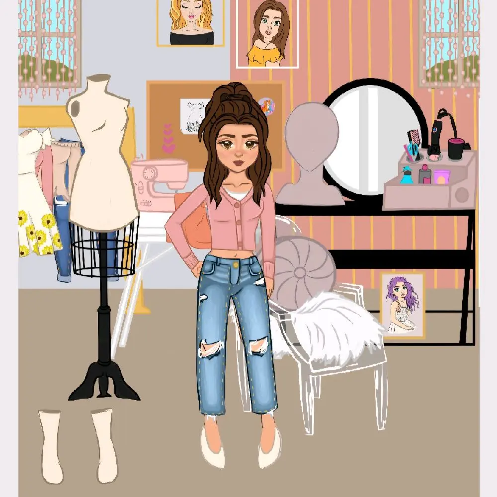 Paper Doll Jodi- Brittany's Doll Collection
