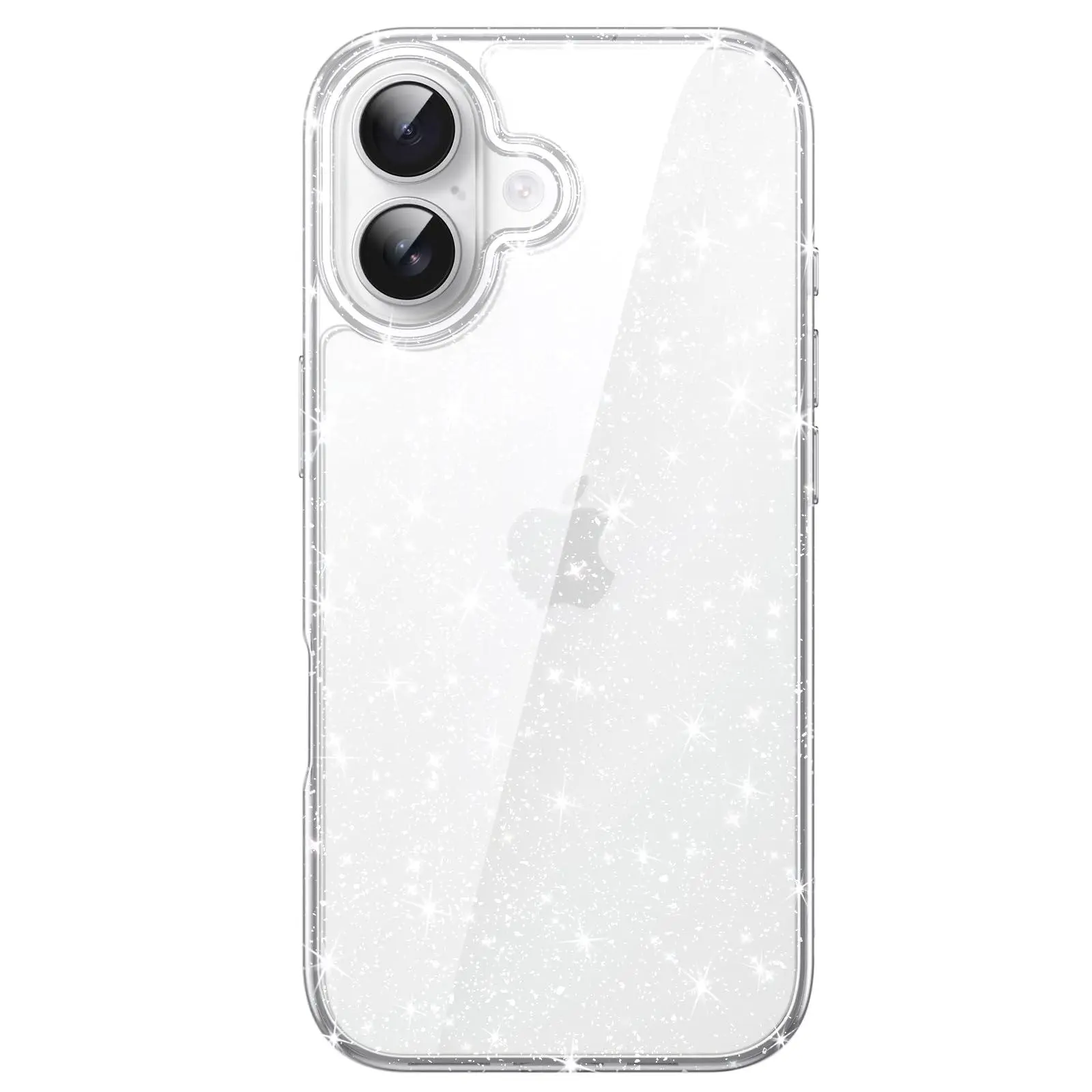 JETech Glitter Smartphone Casing for iPhone 17 Series - Bling Shockproof Handheld Cellphone Bumper Cover, Cute Protection for Women, Accessories