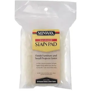 212 MAIN Lambskin Handheld Stain Pad, 5-in Automotive Paint Care Tool, Oil-Based Stain Removal, Convenient Handheld Design, Premium Lambskin Material