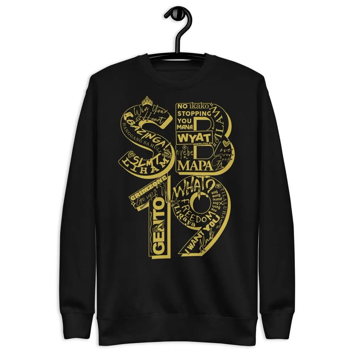 SB19 Playlist Long Sleeve Sweatshirt