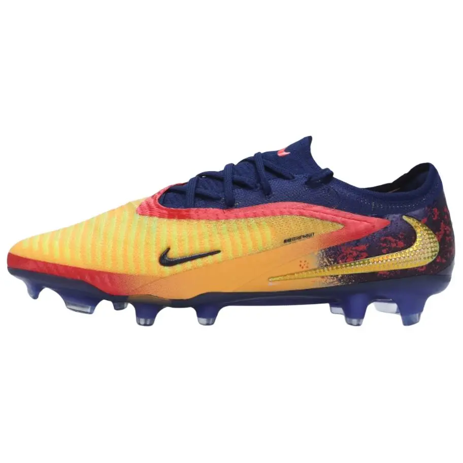 Nike Phantom 6 Low Elite FG Erling Haaland Precision Under Pressure Durable Non-slip Soccer Cleats Unisex Laser HQ2332-800